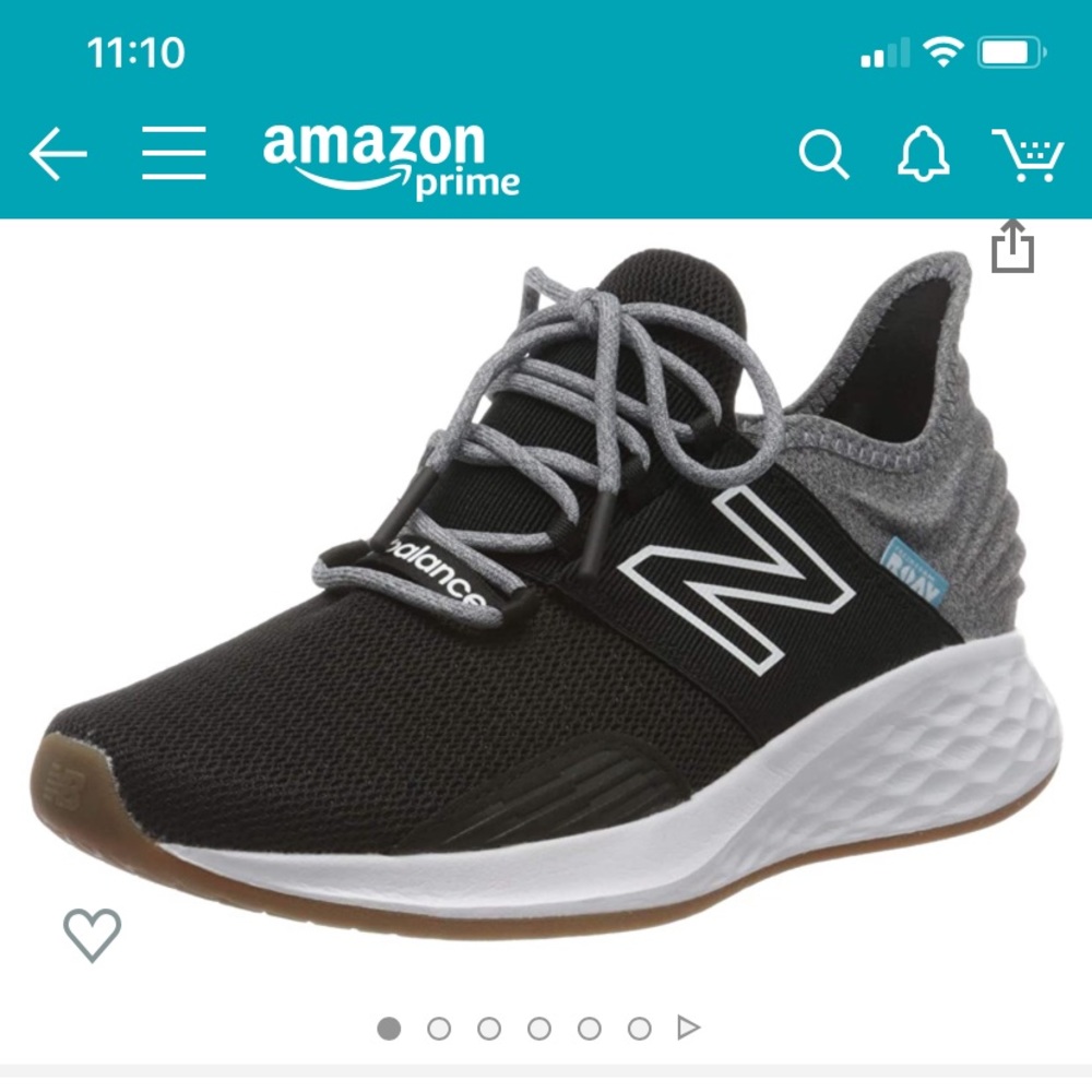 New Balance wide sneakers